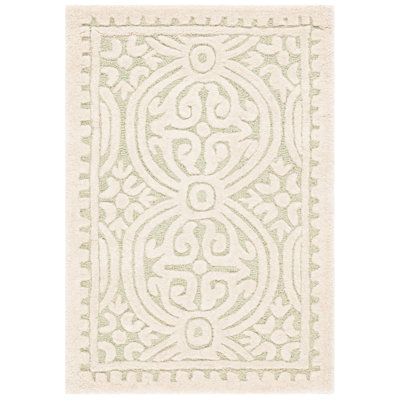 Steve Cambridge Hand Tufted Wool Geometric Rug