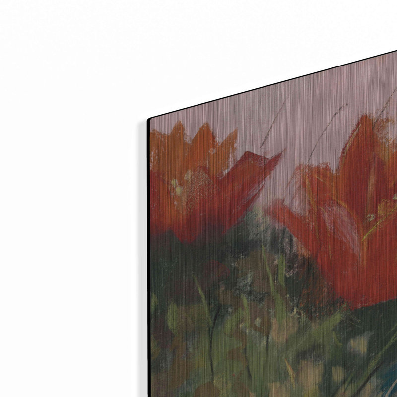 «Blooming Succulent IV» par Carol Rowan, H 24 po x l 24 po