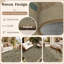 Tapis intérieur/extérieur en jute lavable à motif floral neutre 2,44 m x 3,05 m-1998621645-1998621640