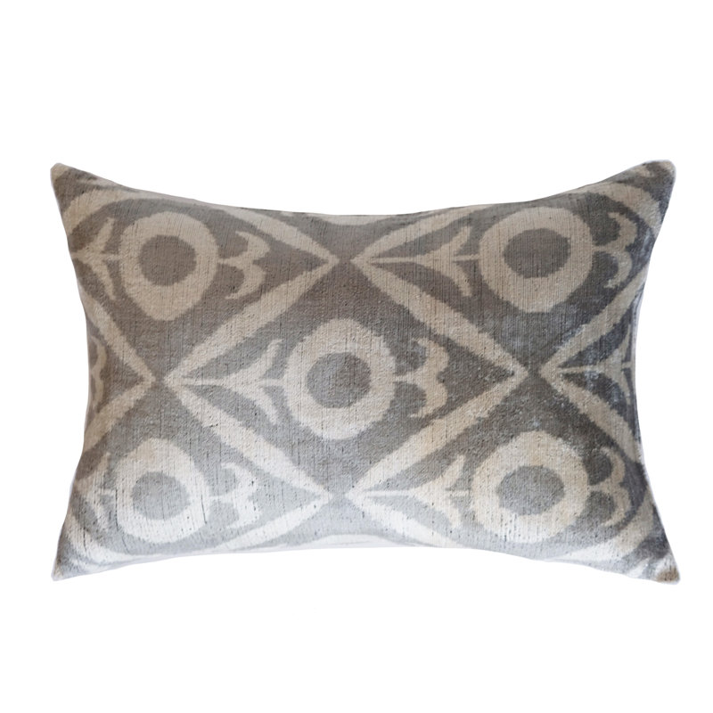 Kiyik Silk Lumbar Pillow Cover & Insert