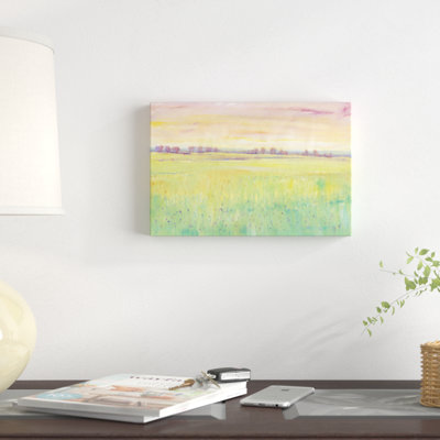 «Spring Pasture I», peinture sur toile