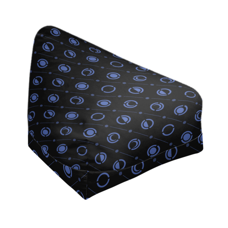 Housse de sac de pois, Bleu foncé, H 27 po x l 30 po x P 25 po, Pas de bourre