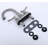  Two-Handle 4" Centerset Modern Bathroom Faucet with Drain Assembly-68893765