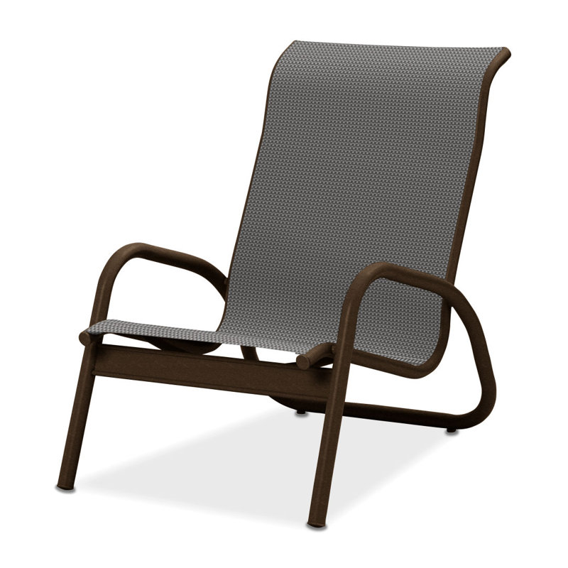 Gardenella Patio Chair, Nickel, Kona