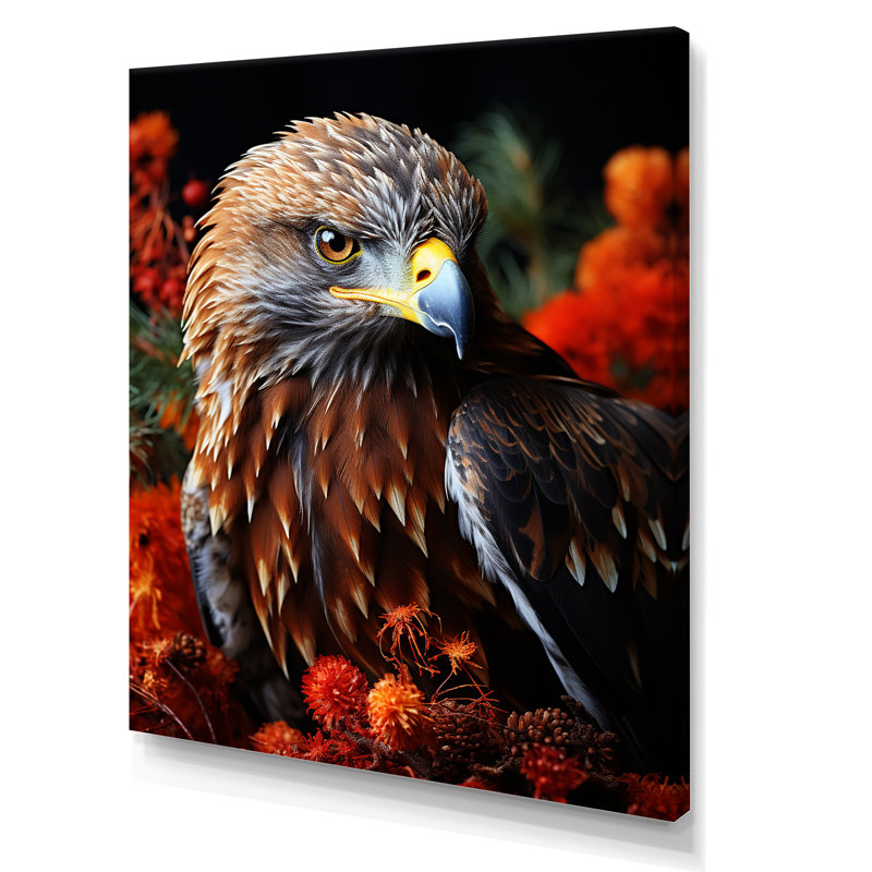 Prismatic Majestic Bold Eagle I - reproduction sur toile, Toile tendue, H 20 po x l 12 po x P 1 po
