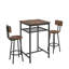 Table de bar, équipée de 2 tabourets de bar, avec dossier et cloison-588746904-588746907-588746909-588746916-588746918