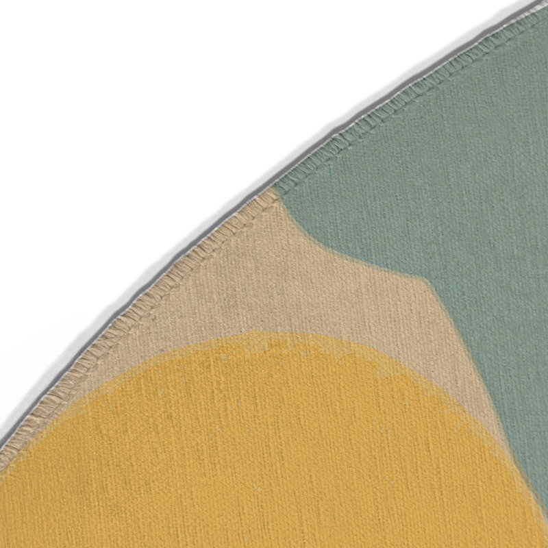 Tapis intérieur et extérieur Cheeky Spark, Rond 5 pi