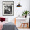 L'estampe numérique du magazine The Daily Wink, conçue par A Barefoot Stylist