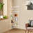 5 Tier 73.62'' H X 22'' W Acrylic Corner Bookshelf
