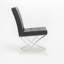 Chaise d'appoint capitonnée Somerville-33427515
