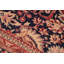 Tapis bleu / rouge antique en laine teintée Parmjit - 8 pi 1 po x 10 pi 2 po