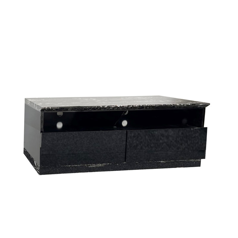 Vytis Unfinished TV Stand for TVs up to 55", Black