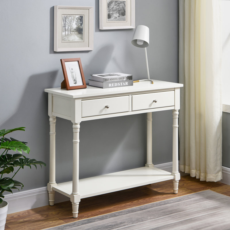 Beauman 90cm Console Table, White
