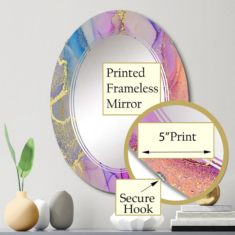 Miroir de salle de bain sans cadre, 30 po x 20 po