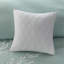 Ensemble d'édredon surdimensionné en jacquard de coton turquoise très grand-121790424-121790423
