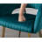 18.9'' H Velvet Upholstered Armchair-2036229239