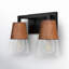 Remora 2 Light Transparent Dimmable Vanity Light