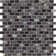 Midnight Pearl Natural Stone Mosaic Tile in Black