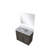 Single Bath Vanity 36 In. W X 22 In. D, Carrara Marble Countertop And 34 In. Mirror-509762815