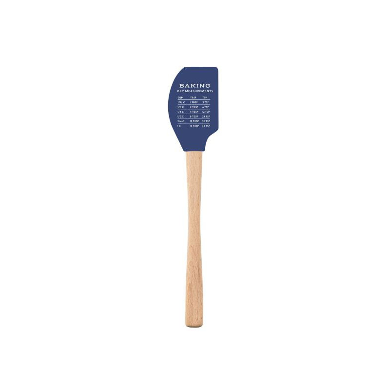 Spatulart Baking Conversions Wood Handled Spatula