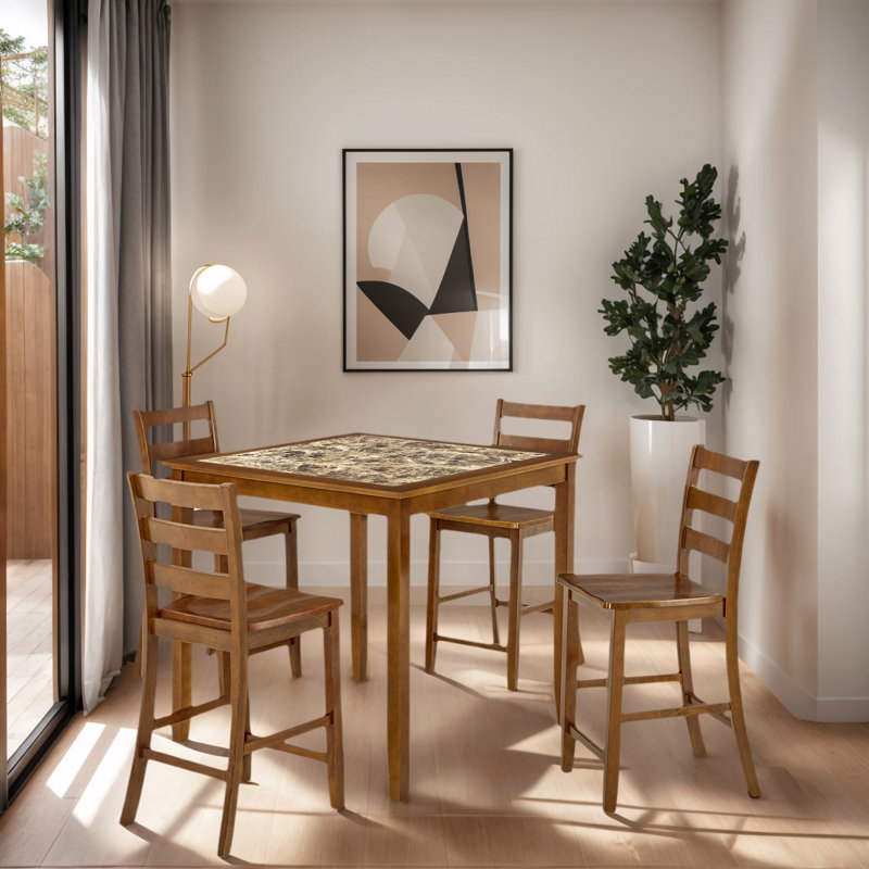 Ensemble de table de salle à manger 5 pièces 5 pièces