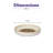JAGUAR Premium Porcelain Plate | Stackable Dinner Plate | Microwave & Dishwasher Safe