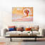 «Golden Hour Dreamer», art contemporain mural, paysage abstrait-130643055