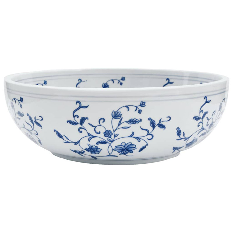 Marlow Home Co. Amarapal 41mm L x 41mm W Ceramic Circular Sink
