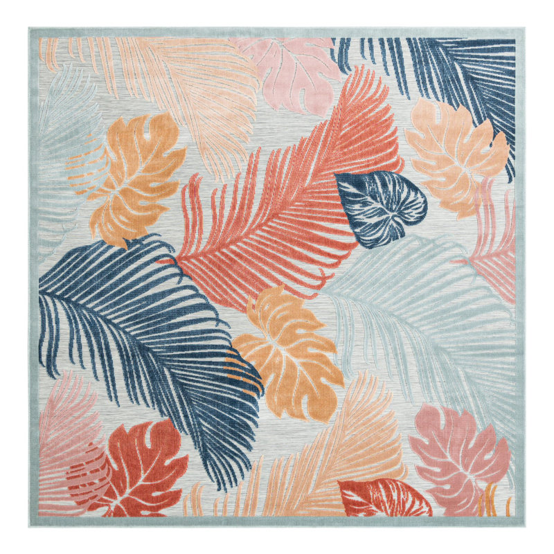 Tapis Fisan Island Wygant, Carré 8 pi 2 po