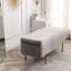Banc de rangement rembourré en velours Miajah-251652344