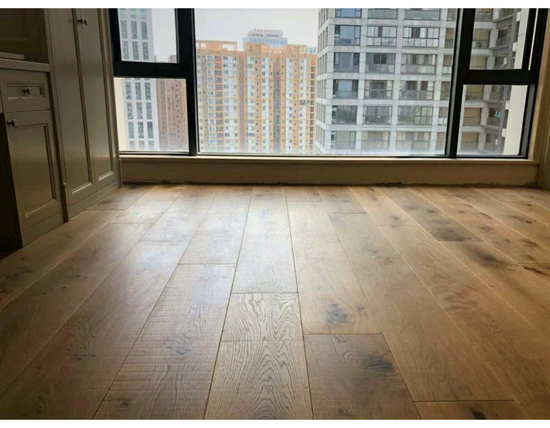 Oak 24cm W Hardwood Flooring, Natural Wood