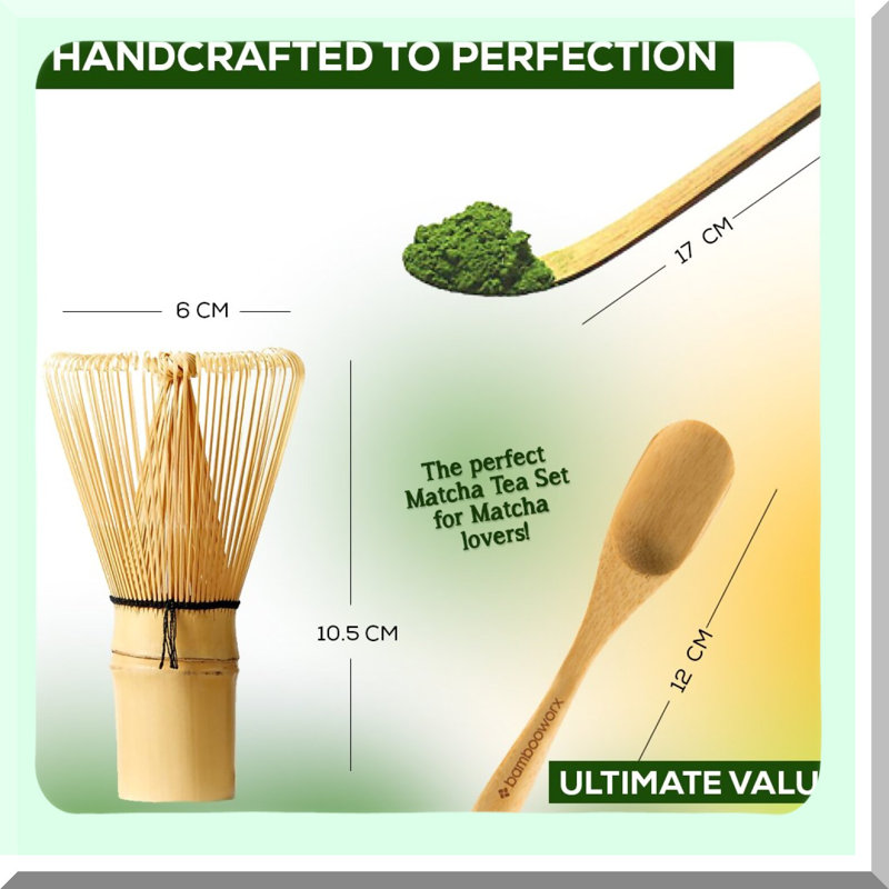 Matcha Tea Set for Frothy, Delicious Matcha