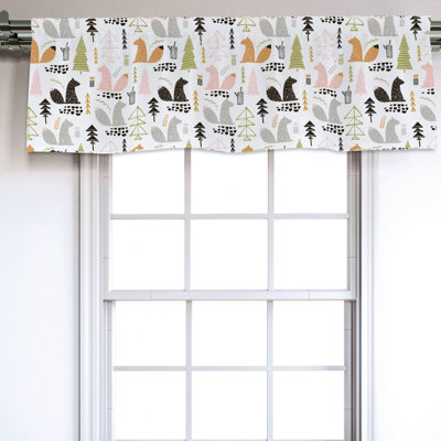 Sateen Ruffled Window Valance