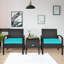 Ensemble de conversation en rotin de trois articles avec coussins-1155368360-1155368366