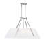 Luminaire suspendu linéaire à 6 lumières pour îlot de cuisine Hamal-1939925491