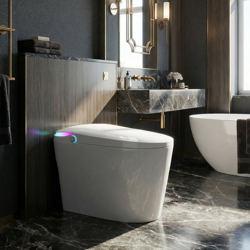 Toilette intelligente une pièce