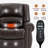 Power Lift Recliner Chair Heat Massage Dual Motor Infinite Position Up To 350 LBS, Genuine Leather, Heavy Duty Motion Mechanism With USB Ports-1195878026