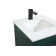 Cyrus 18'' Single Bathroom Vanity with Engineered Marble Top