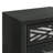Andrien 2-Drawer Solid Wood Nightstand in Black
