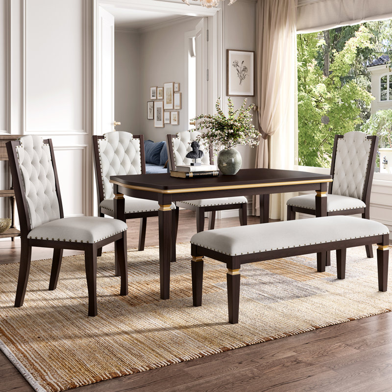6 chaises de salle à manger 6