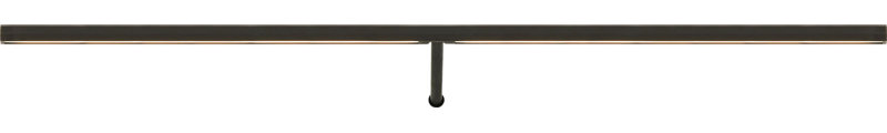 Plural Faceted Picture Light, 0.7" H x 24" W x 8.9" D, Bronze, 17.4
