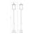 Solis 6 Light Outdoor Post Mounted Fixture in Black