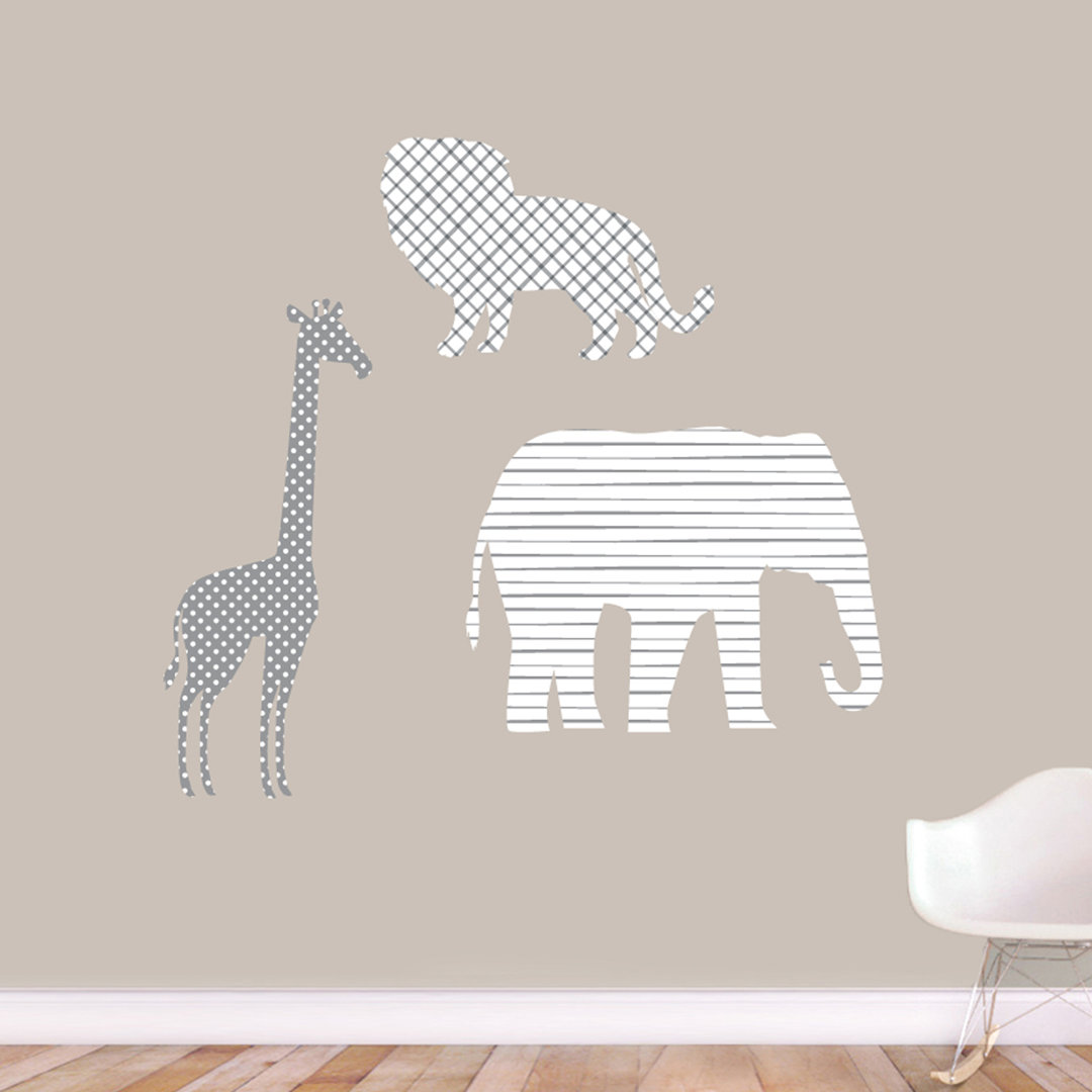 Animals Non-Wall Damaging Wall Decal Harriet Bee 