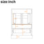 Meuble-lavabo de 24 po avec lavabo en céramique lisse, structure en bois massif et poignées élégantes en alliage de zinc pour un pied d'ambiance chic, sophistiqué et luxueux-1698512878-1698512879