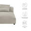 Chaise longue modulaire rembourrée en tissu Solace-101704625