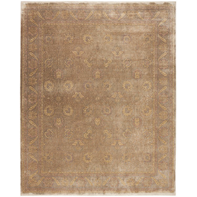 Tapis taupe Williston Forge Kammie
