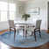 Machine Washable Indoor/Outdoor Christain ACN1244 Blue Rug