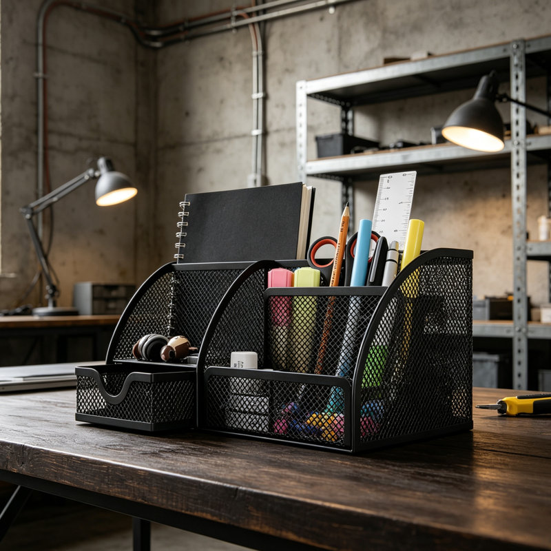 Iron Desk Organiser