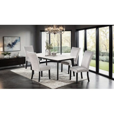 Gourdine 5-pcs Dining Table Set