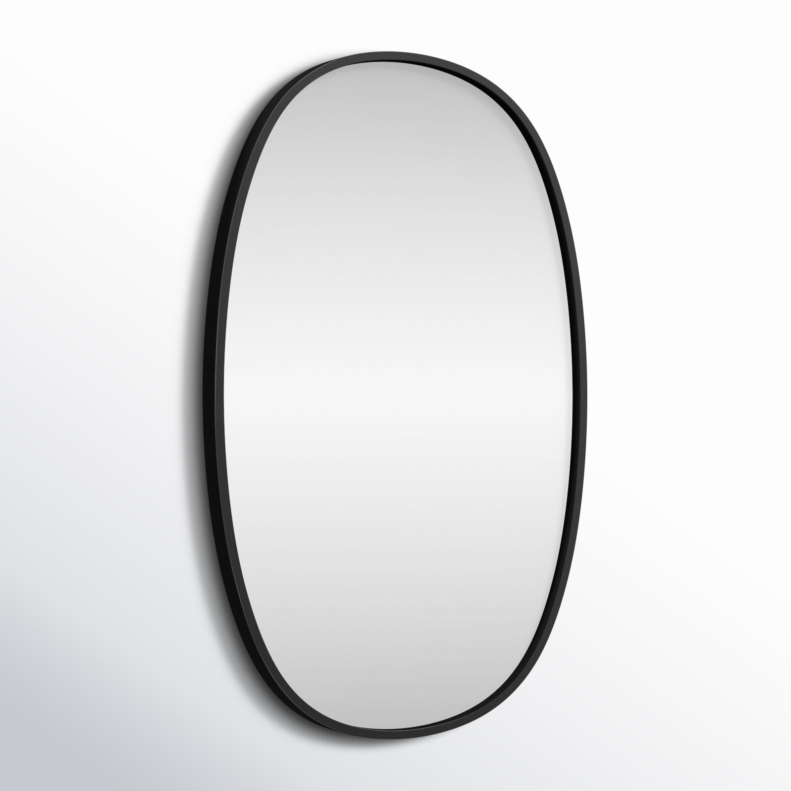 Sabine Accent Mirror, 30" x 20", Black
